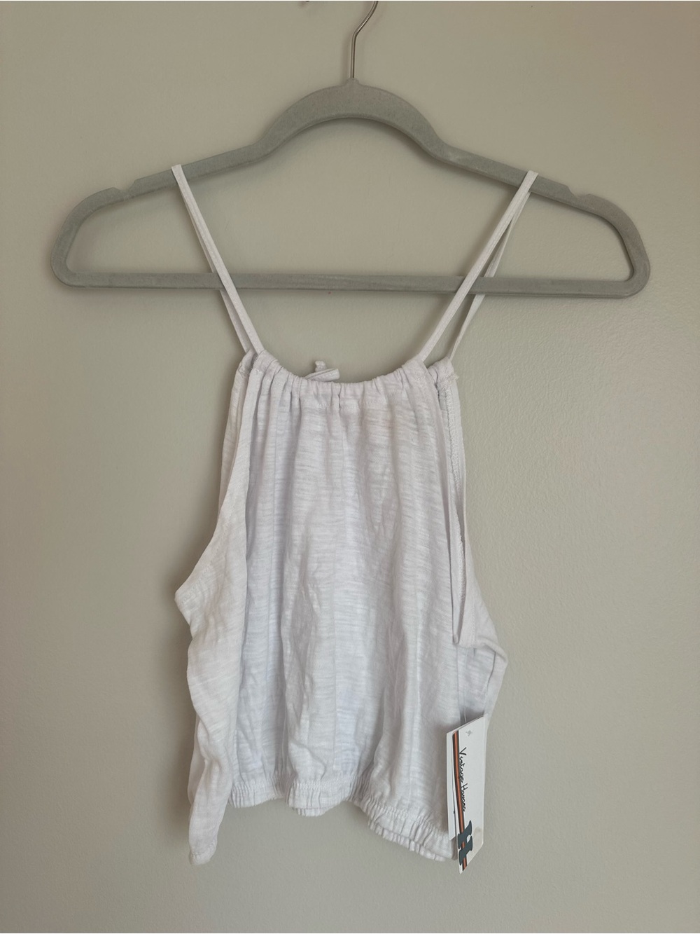 NEW Vintage Havana Girls Swing Tank White Size Medium 10/12 Adjustable Straps